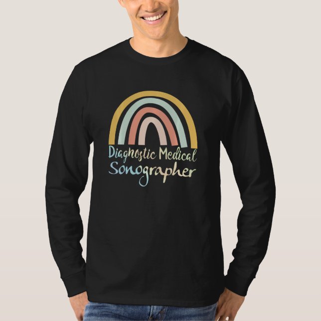 Sonographin für Diagnostik T-Shirt (Vorderseite)