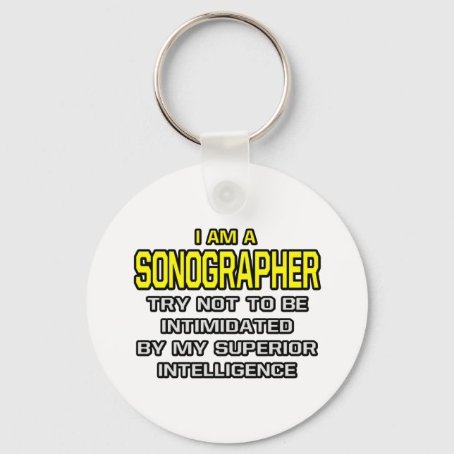 Sonographin... Superior Intelligence Schlüsselanhänger (Vorderseite)