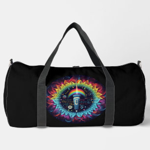 Sonographisch-farbige Ultraschallwellen-Physik Duffle Bag