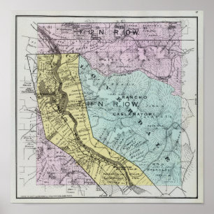 Sonoma County, Kalifornien 18 Poster