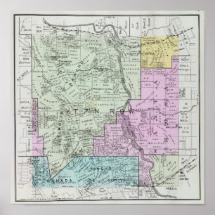 Sonoma County, Kalifornien Poster