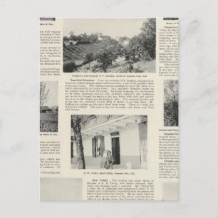 Sonoma Farms, Kalifornien Postkarte