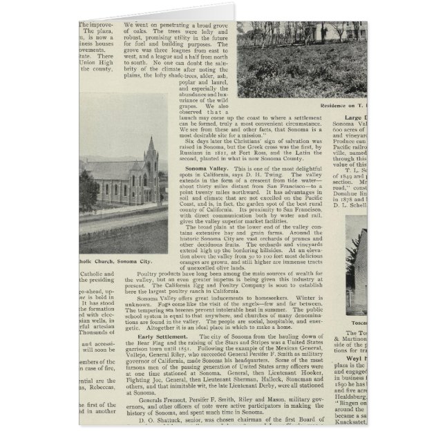 Sonoma, Kalifornien (Vorne)