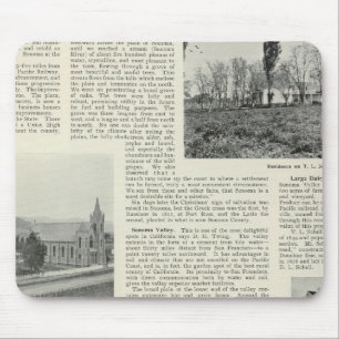 Sonoma, Kalifornien Mousepad