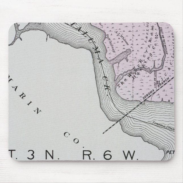 Sonoma Landkreis, Kalifornien 13 Mousepad (Vorne)
