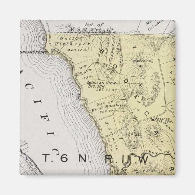 Sonoma-Landkreis, Kalifornien 14 Magnet (Vorne)