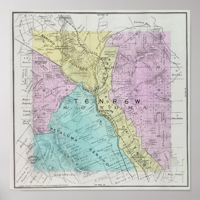 Sonoma Landkreis, Kalifornien 22 Poster (Vorne)