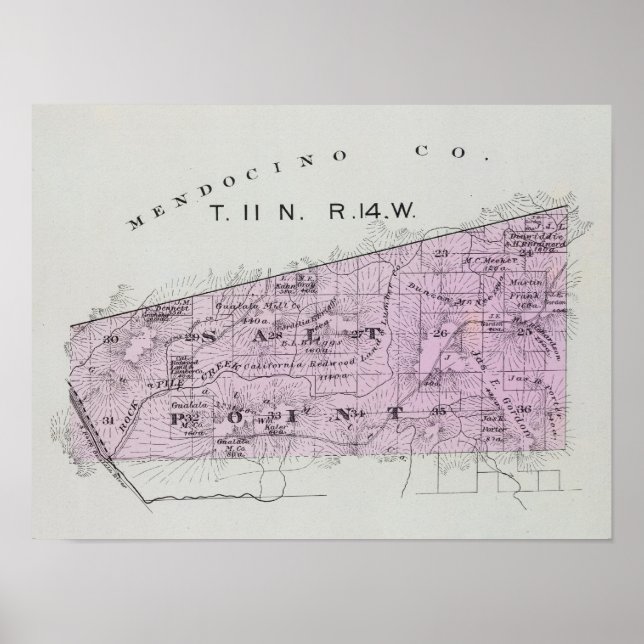 Sonoma Landkreis, Kalifornien 36 Poster (Vorne)