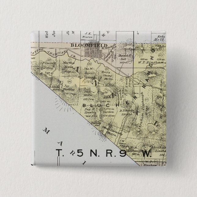 Sonoma Landkreis, Kalifornien 3 Button (Vorderseite)