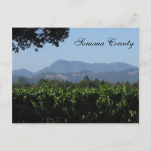 Sonoma Landscape ! Postkarte