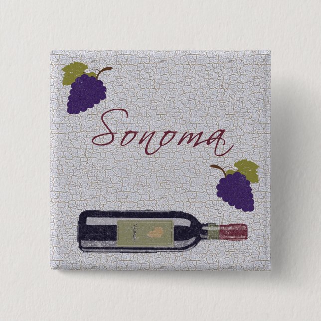 Sonoma Magnet Button (Vorderseite)