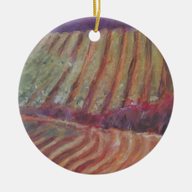 Sonoma Vineyards California Keramikornament (Vorne)