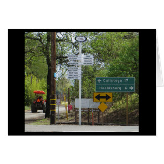 Sonoma-Wein-Land im April 2018