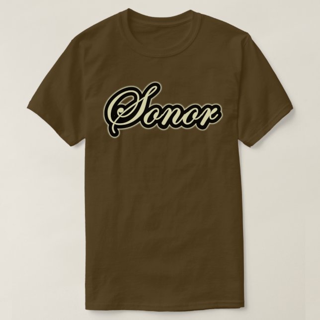 Sonor Drums Vintag  T-Shirt (Design vorne)