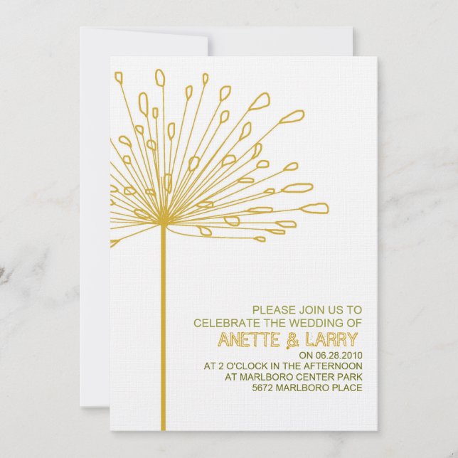 Sonora Einladung (Vorderseite)