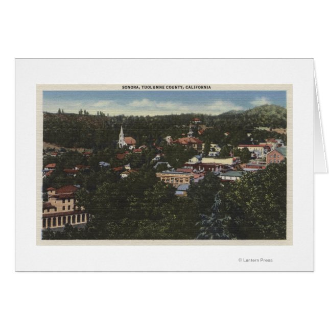 Sonora, KalifornienLuftaufnahmeSonora, CA (Vorderseite (Horizontal))