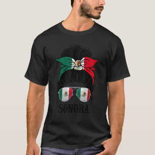 Sonora Mexico Pride Mexican Flag Staat T-Shirt