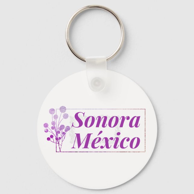 Sonora Mexico Reiseziel Bridesmaid Schlüsselanhänger (Vorderseite)