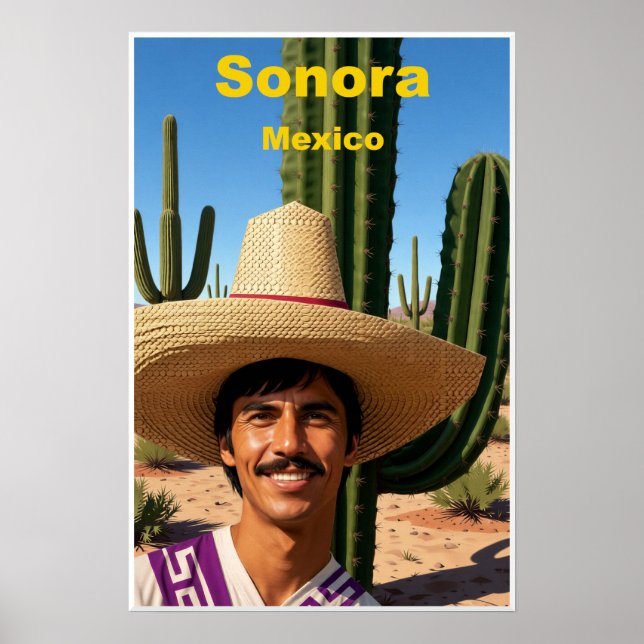 Sonora, Mexiko Poster (Vorne)