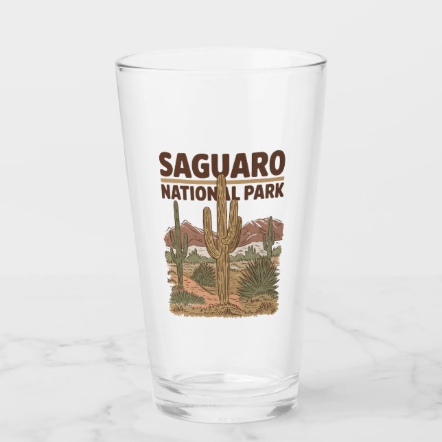Sonoran Desert Saguaro Nationalpark Glas (Vorderseite)