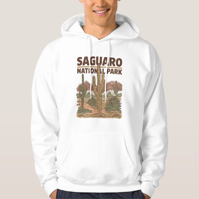 Sonoran Desert Saguaro Nationalpark Hoodie (Vorderseite)