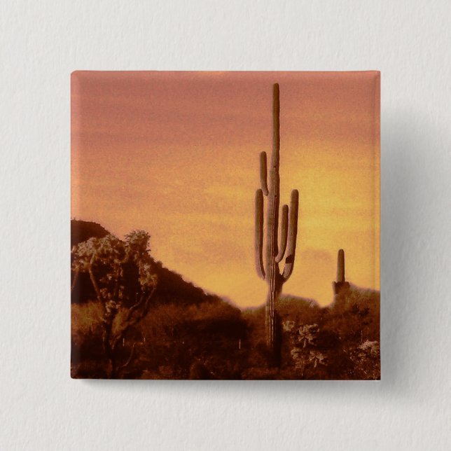 Sonoran Sonnenuntergang Button (Vorderseite)