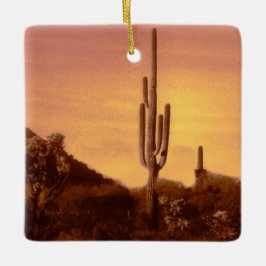 Sonoran Sunset Keramikornament