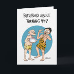 Sons 44. Geburtstag Karte<br><div class="desc">Funny 44. Geburtstagskarte für einen Sohn,  der 44 Jahre alt wird</div>