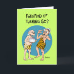 Sons 60. Geburtstag Karte<br><div class="desc">Funny 60. Geburtstagskarte für einen Mann, der nicht bereit ist, 60 Jahre alt zu werden</div>