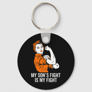 Son's Fight is my Fight Leukemia Awareness Month G Schlüsselanhänger