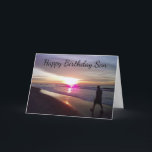 ***SONS GEBURTSTAG*** STRAND UND LIEBE FÜR IHRE KA KARTE<br><div class="desc">Diese Karte ist so hübsch und voller Glückseligkeit für den Geburtstag in eurem Leben!  DANKE,  dass ich bei 1 meiner 8 Läden angehalten habe!! Das ist übrigens Myrtle Beach!</div>