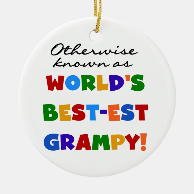 Sonst bekannt als die besten Graubündel der Welt Keramikornament (Vorne)