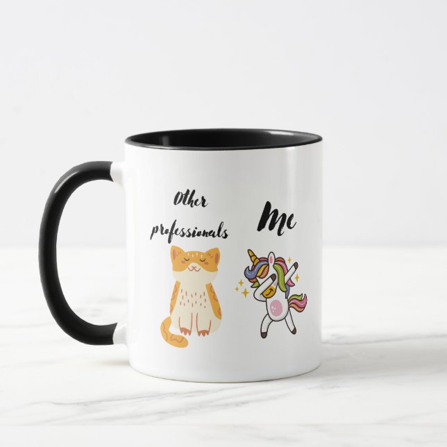 Sonstige Personalfachleute ich Unicorn Personal Tasse (Links)