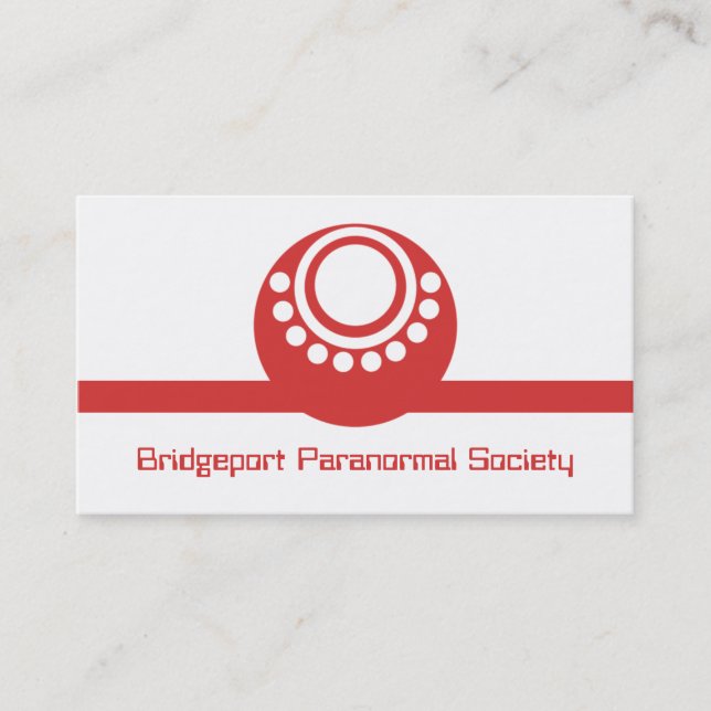 Sonstiges Business Card, Red Visitenkarte (Vorderseite)
