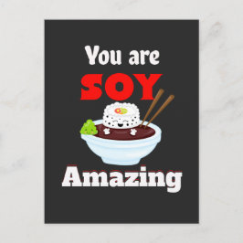 Sony phantastische Kawaii-Sushi Postkarte