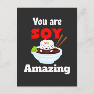 Sony phantastische Kawaii-Sushi Postkarte