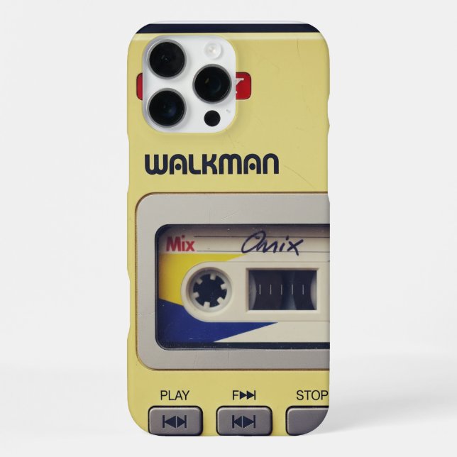 Sony Walkman iPhone Hülle (Rückseite)