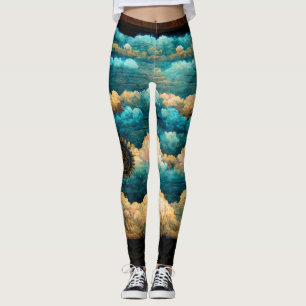 Sony's Magical Cigar Box Guitar I Leggings