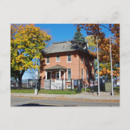 Soo Weather Bureau Postcard Postkarte