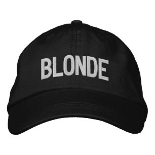 Sooled Blondine Bestickte Baseballkappe
