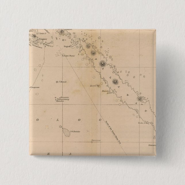 Soolosee, Archipel, Philippinen Button (Vorderseite)