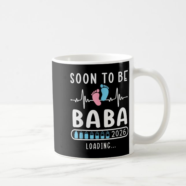 Soon To Be Baba 2026 Loading Promoted To Baba  Kaffeetasse (Rechts)