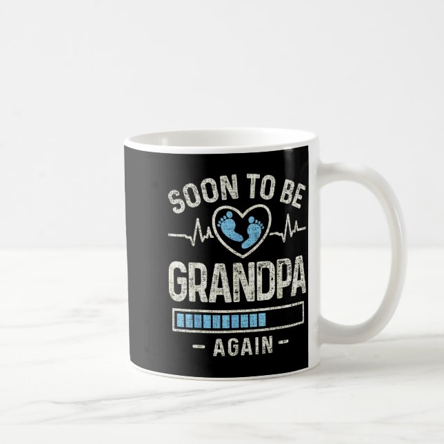 Soon To Be Grandpa Again Expecting Baby Promoted G Kaffeetasse (Rechts)