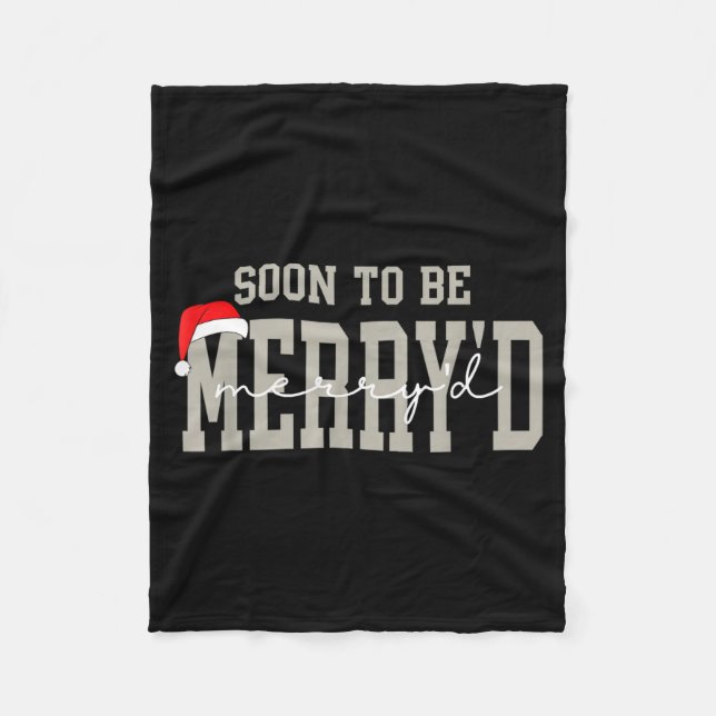 Soon To Be Merry'd Christmas, Engaged Couple Chris Fleecedecke (Vorderseite)