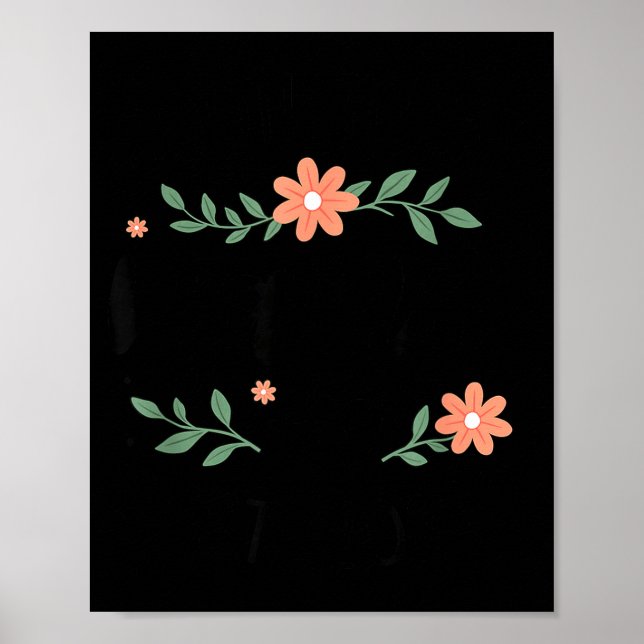 Soon To Be Nana 2026 - First Pregnancy Announcemen Poster (Vorne)