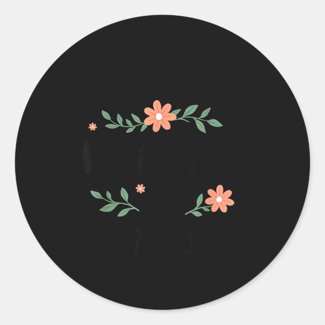 Soon To Be Nana 2026 - First Pregnancy Announcemen Runder Aufkleber (Vorderseite)