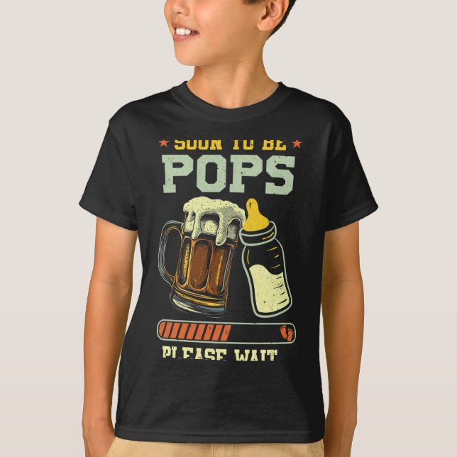 Soon To Be Ps Est 2025 Pregnancy Announcement Lo  T-Shirt (Vorderseite)