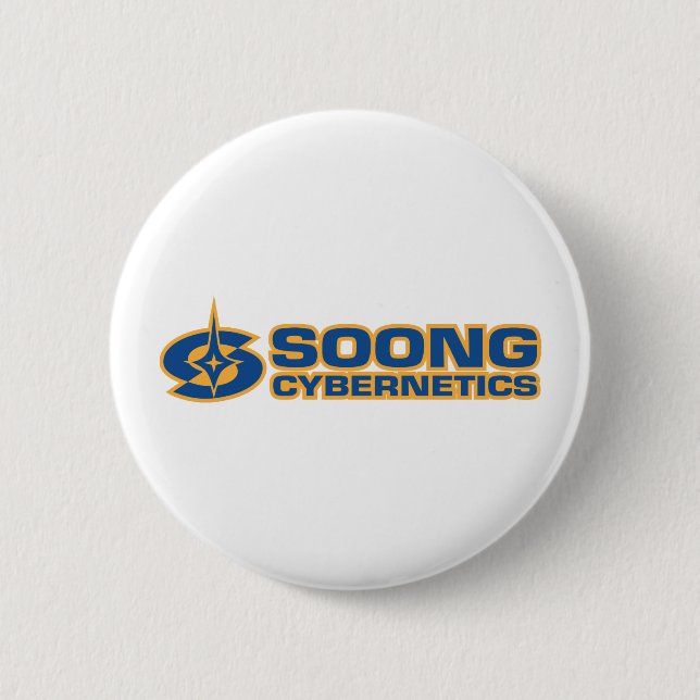Soong-Kybernetik - Noonien Soong Button (Vorderseite)