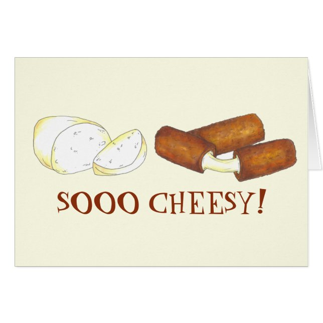 SOOO CHEESY Fried Mozzarella Cheese Sticks Feinsch (Vorderseite (Horizontal))