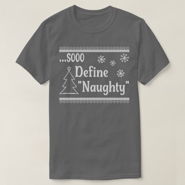 Sooo Definition Naughty 1 T-Shirt (Design vorne)